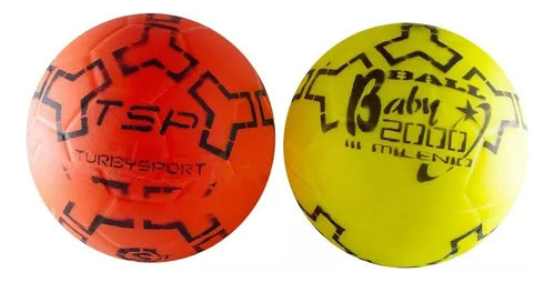 Pelota N4 De Goma Pesada, Baby Ball Milenio 