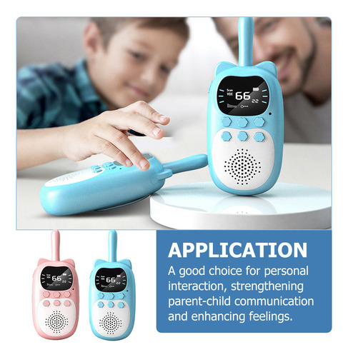 Interfonos Portátiles De Dibujos Animados Con Walkie Talkies
