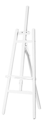 Caballete De Exhibición De Pintores De Madera 1,5 M Blanco