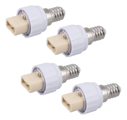 Adaptador De Bombilla E14 A G9, Soporte De Lámpara, Cerámica
