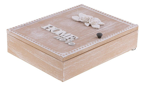 Caja De Almacenamiento De Llaves Estilo Shabby Chic 802a