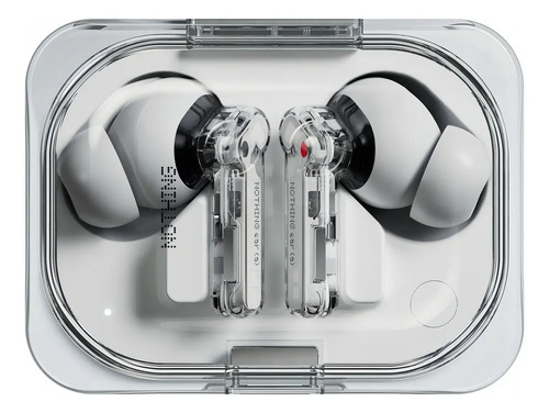 Nothing Ear Audífonos Inalámbricos Manos Libres Tws 2024 Color Blanco Auriculares Cancelación de ruido ANC 45dB Audio Hi-Res Conexión Dual Blanco