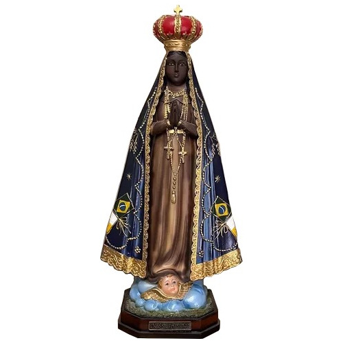 Imagem Nossa Senhora Aparecida 20cm  De Resina