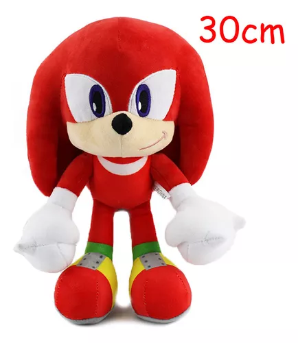 Boneco Pelúcia Sonic Azul Gold Preto Vermelho Cinza Tails Shadow Amy  Knuckles