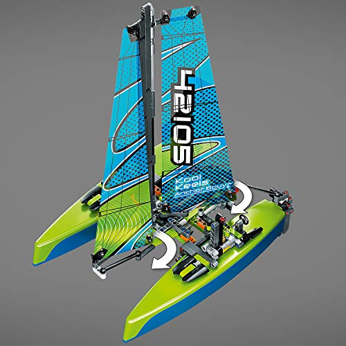 Kit De Construcción De Velero Modelo Catamaran 42105 De Lego