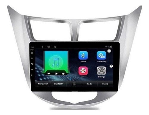 Estéreo Hyundai I25/accent/verna Android Carplay Wifi 2g+32g