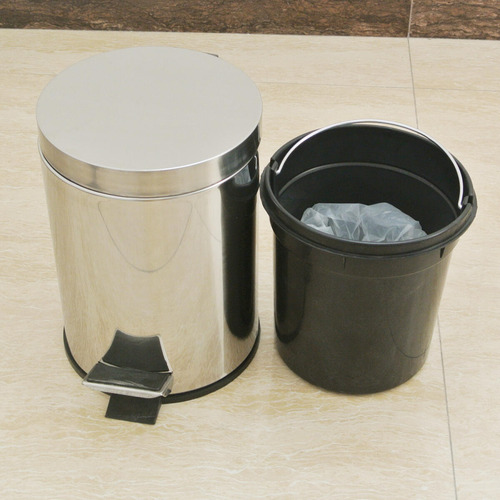 Bote De Basura De Acero Inoxidable 5 L