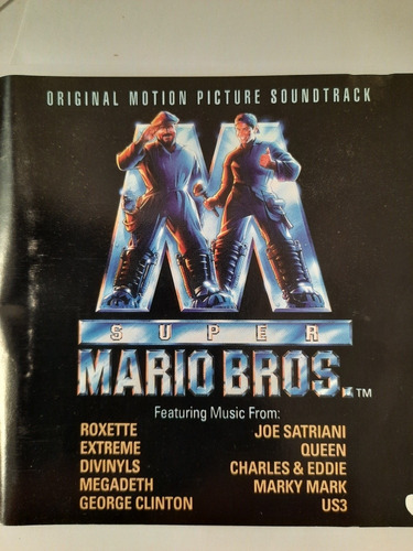 Super Mario Bros - Ost - Cd -  Made In Usa