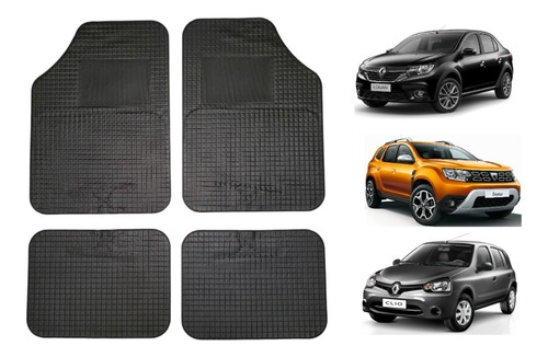 Cubre Alfombra Auto 4 P Economica Renault Duster Logan Clio