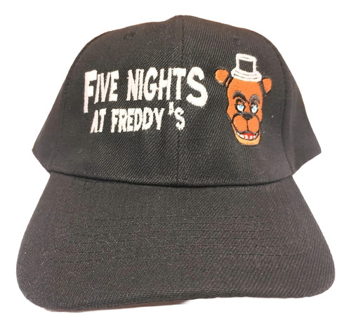 Gorro Five Night At Freddy´s Jockey Ajustable Logo Bordado