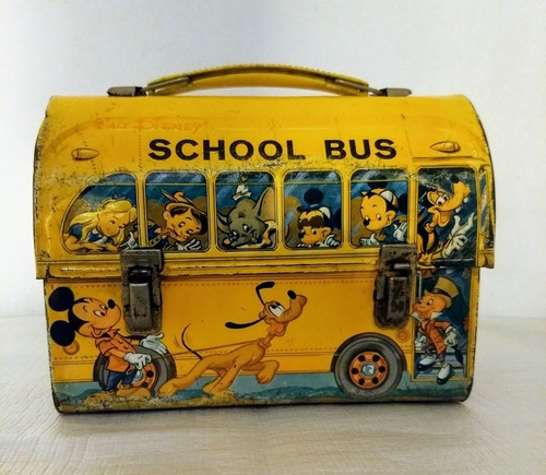 Walt Disney School Bus Lanchera Lata