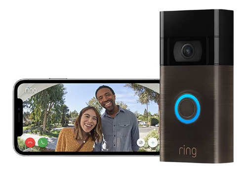Imagen 3 de 3 de Ring Video Doorbell 2da Gen - Bronze -hd 1080p