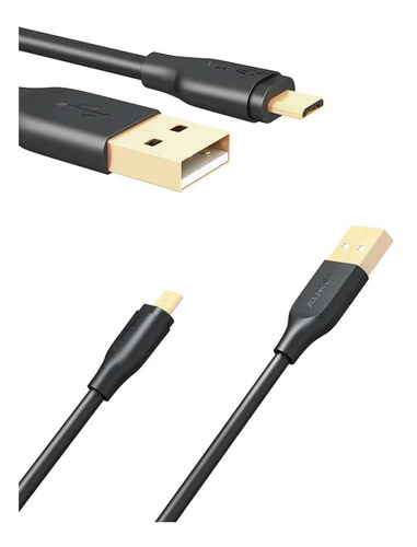 Cable Datos Aukey Usb-a A Micro Usb Paquete De 3 Piezas Gold