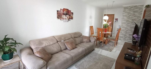 Apartamento Planejado Próximo Da Praia Com 2 Dormitórios E 2 Vagas À Venda, 86 M² Por R$ 350.000 - Vila Guilhermina - Praia Grande/sp - Ap3545