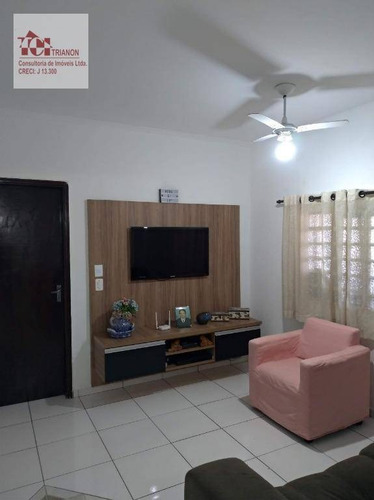 Imagem 2 de 15 de Casa Com 3 Dormitórios (1 Suíte), 8 Vagas - À Venda Por R$ 689.000 - Jardim Ocara - Santo André/sp - Ca0414