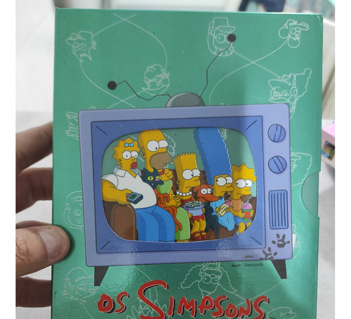Dvd - Box Os Simpsons - 2ª Temporada - 4 Discos Otimo Estado (Usado)