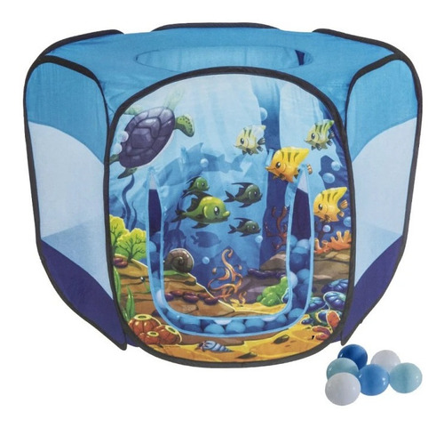 Carpa Y Piscina De Pelotas Infanti