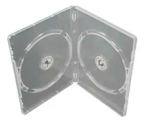 Comprar 100 Estuches Para Dvd Cd Bd Transparentes Dobles