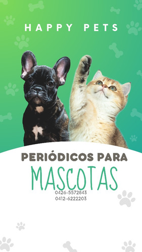 Periodicos Para Mascotas, Pañales , Talleres , Pintores 