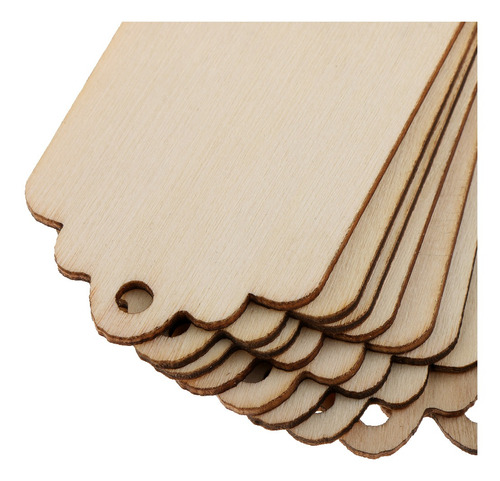 Imagen 5 de 12 de 11x Piezas De Madera Decoración Colgante De Cumpleaños