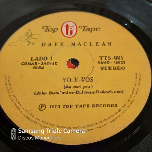 Simple Dave Maclean Top Tape C19 (Usado)
