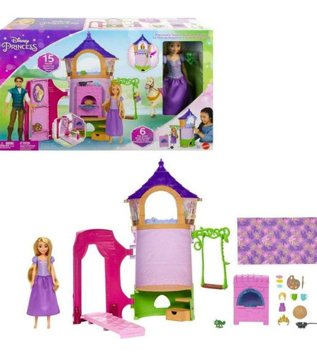 Disney Princesa Casa De Muñecas Torre De Rapunzel