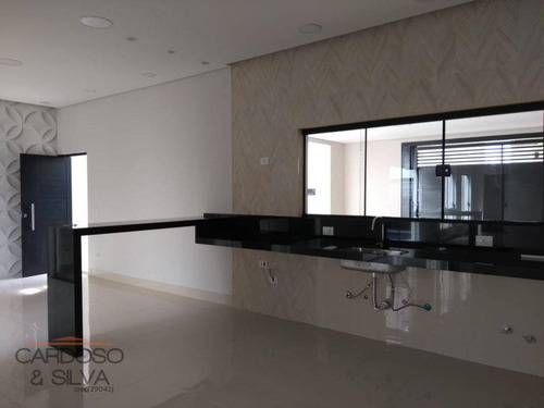 Imagem 10 de 22 de Casa Nova Em Bairro Nobre - Ca0202