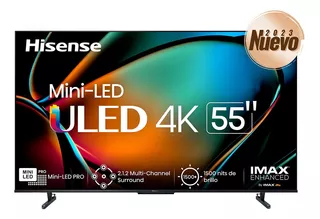 Pantalla Hisense 65 Uled Mini-led Pro 4k 65u8k 144hz Vrr