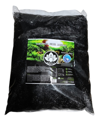 Substrato Fertil Aquakis Para Aquario Plantado - 1kg Granel