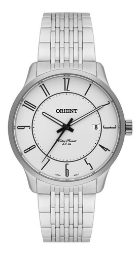 Relogio Masculino Orient Prata Mbss1272-s2sx