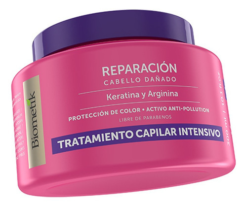 Biometik Tratamiento Capilar Reparación Keratina Y Arginina