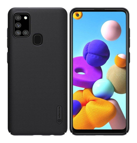 Case Delgado Mate Para Galaxy A21s De Policarbonato