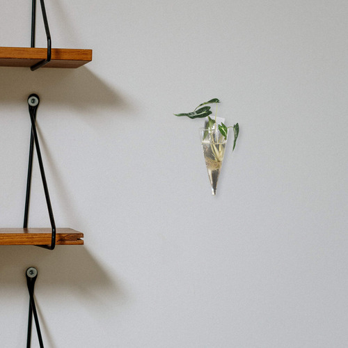 Jarrón Decorativo De Pared Con Plantas Artificiales Para Int