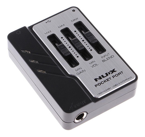 Nux Pocket Port Usb Interface De Audio Externa