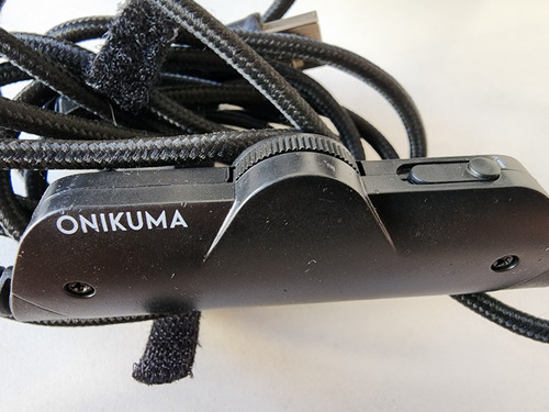 Imagen 7 de 7 de Auriculares Onikuma Gaming Headset Gris Camuflado
