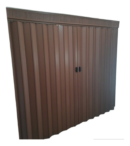 Puerta Plegable Pvc Cierre Central Fabrico A Medida 1.9x2.1