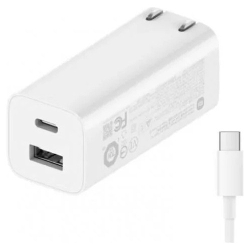 Cargador Xiaomi 65w Gan Charger (tipo A + Tipo C)