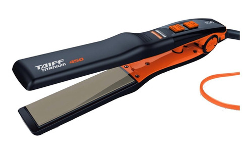 Imagem 1 de 2 de Chapinha de cabelo Taiff Titanium 450 laranja 110V/220V