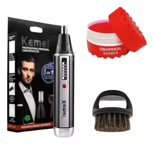 Set Regalo Para Ellos / Papá Cera Barba Hombre Rasuradora