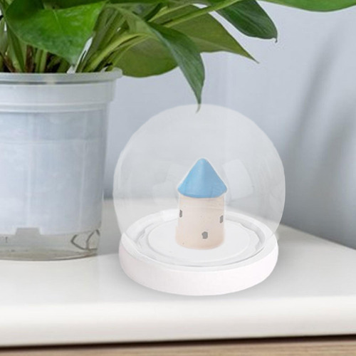 Contenedor De Cúpula De Vidrio Transparente Diámetro 20cm