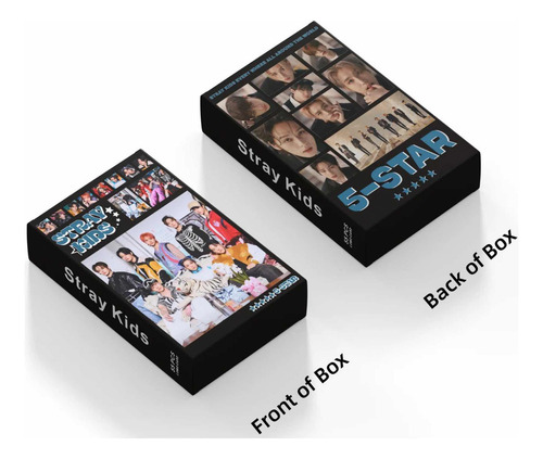 55 Photocards Stray Kids - 5 Star Kpop