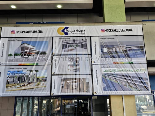 Acogedor E Iluminado Local Comercial Ubicado En El C.c. Parque Aragua 24-17294 Ec