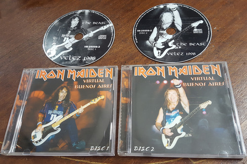 Iron Maiden - Virtual Buenos Aires 1998 2cd Judas Priest Gbh