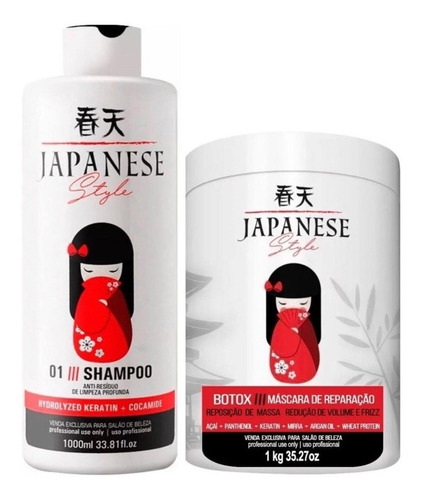 Shampoo Anti-residuo Japonesa Style + Btxx Japonesa 1kg
