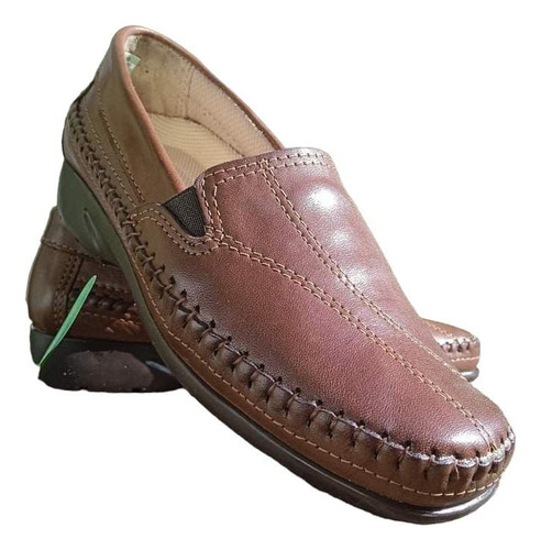 Mocasín Confort Anatómico Cuero Mujer