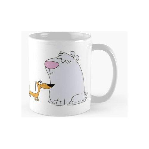 Taza 2 Stupid Dogs Calidad Premium