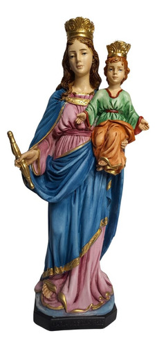 Estatua Virgen Auxiliadora Imagen Religiosa Italiana Garanti