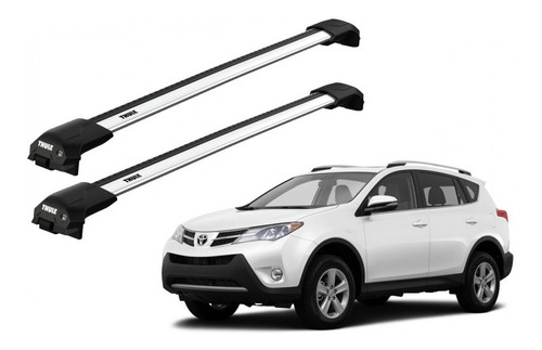 Barras Thule Toyota Rav 4 13-15 Re / Edge Flush