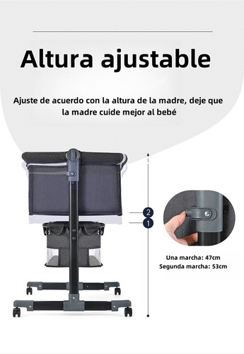 Cuna Moisés Plegable Portátil Mosquitero Bebe Colchon Niños