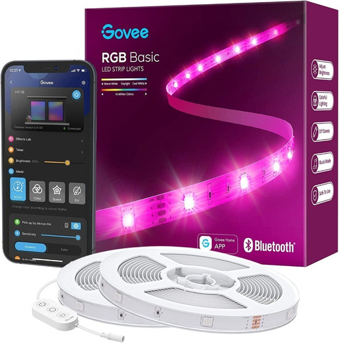 Tira De Luces Led Rgb Govee De 100 Pies